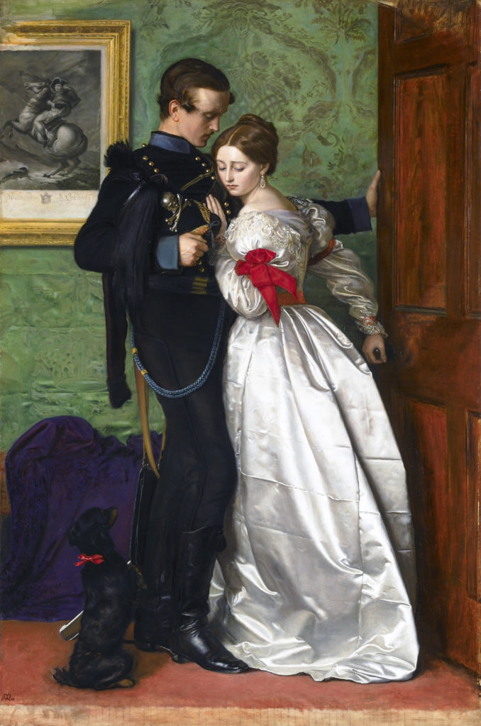John everett Millais "The Black Brunswicker"